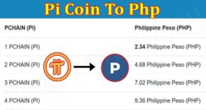 About General Information Pi Coin To Php 2021